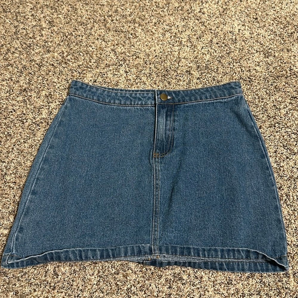 Denim Miniskirt